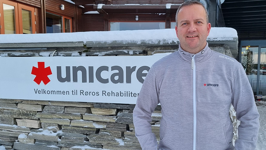 Roger Gravseth, serviceleder, Unicare Røros