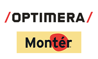 Logo til Optimera og Montér